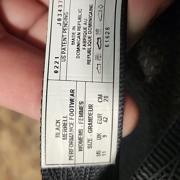 Merrell Women's Breakwater Flip Flops - Black SKU:J034372 size 11 - Picture 4 of 4